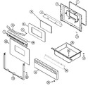 Diagram for 02 - Door/drawer