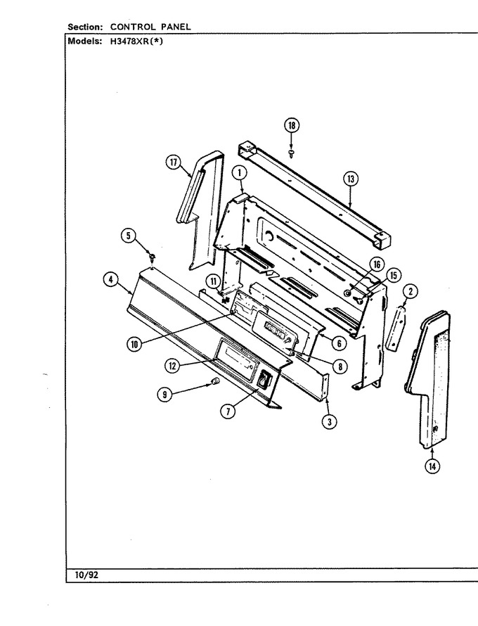 Diagram for H3478XRA