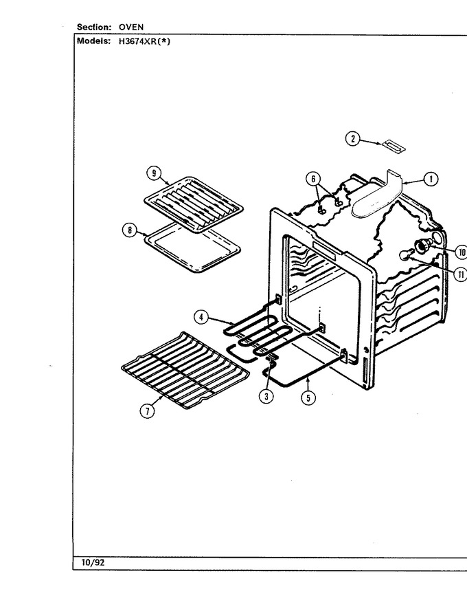 Diagram for H3674XRA