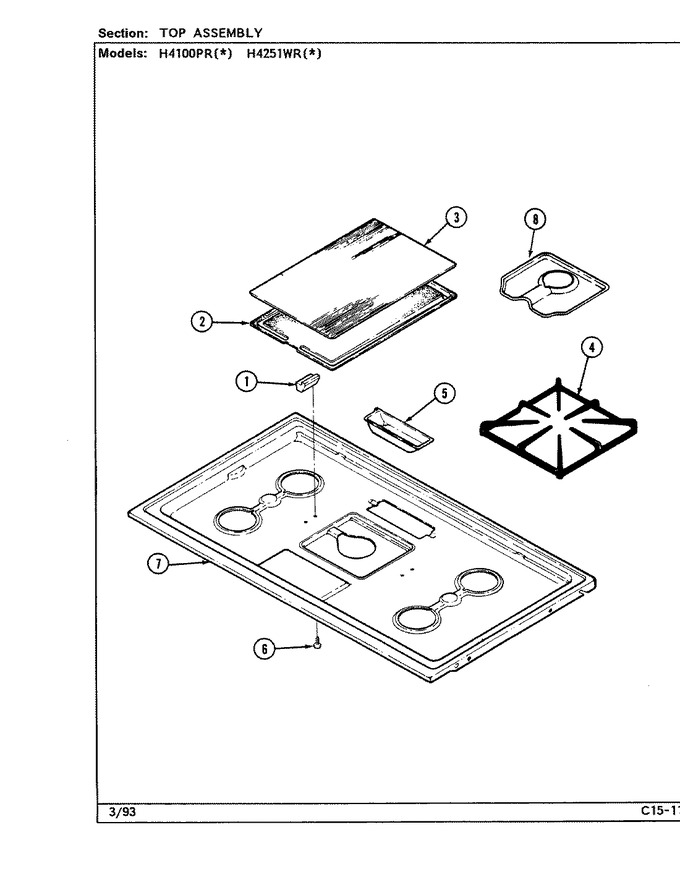 Diagram for H4131WRW