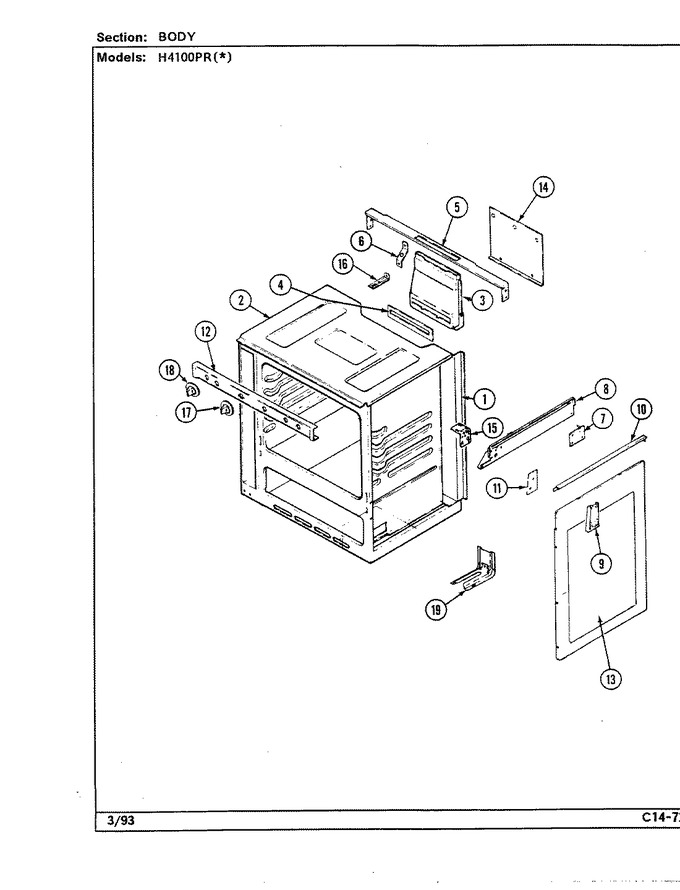 Diagram for H4100PRA