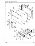 Diagram for 04 - Door/drawer (h4100prx)