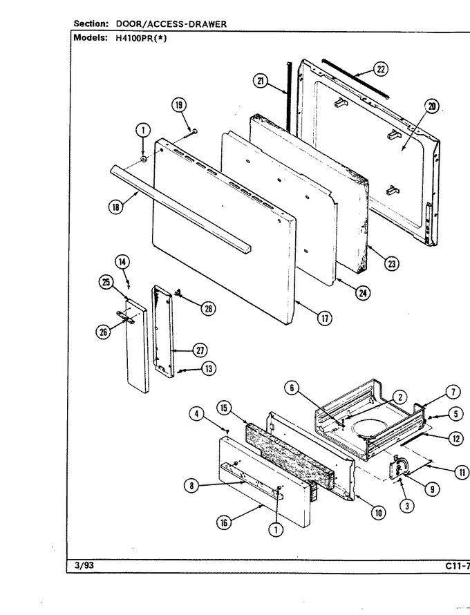 Diagram for H4100PRA