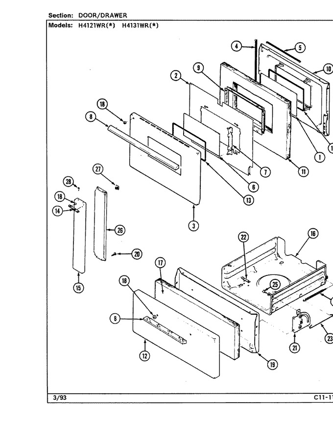 Diagram for H4121WRW