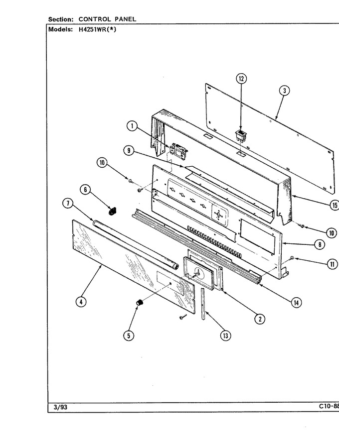 Diagram for H4251WRW