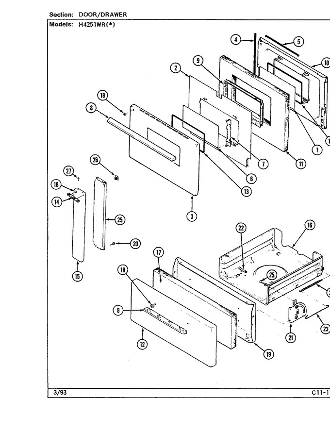 Diagram for H4251WRW