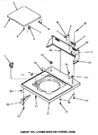 Diagram for 05 - Cabinet Top, Loading Door & Control Hood