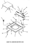 Diagram for 05 - Cabinet Top, Loading Door & Control Hood