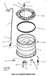 Diagram for 16 - Outer Tub, Cover & Pressure Hose