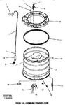 Diagram for 16 - Outer Tub, Cover & Pressure Hose