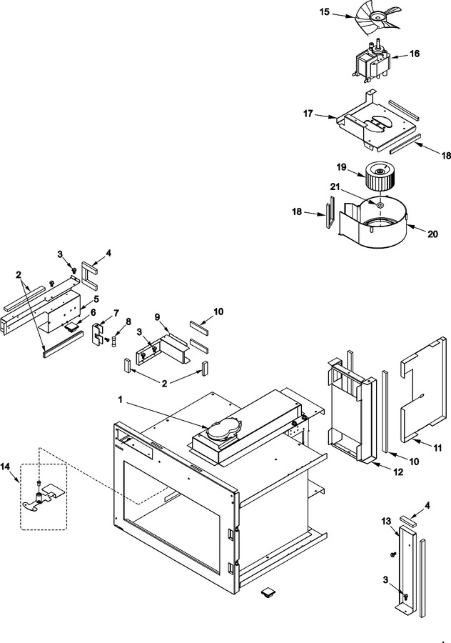 Diagram for HDC102 (BOM P1331201M)