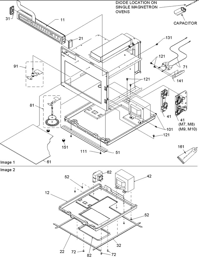 Diagram for HDC18 (BOM: P1323013M)