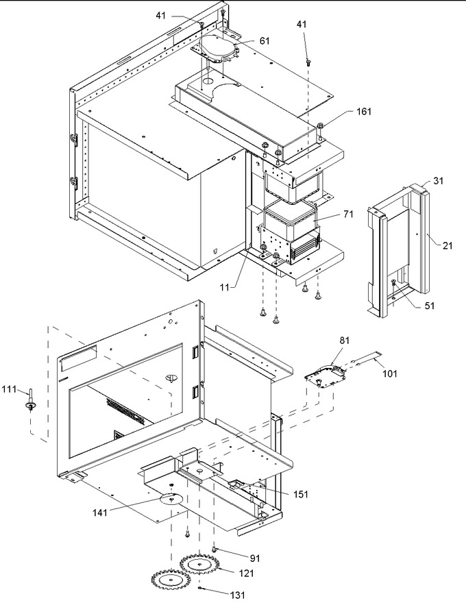 Diagram for HDC18SD (BOM: P1323004M)