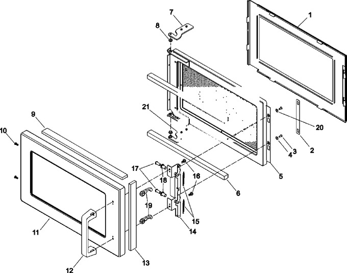 Diagram for HDC21RB2 (BOM P1331208M)
