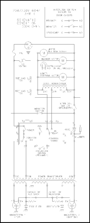 Diagram for HDC21RB (BOM P1323019M)
