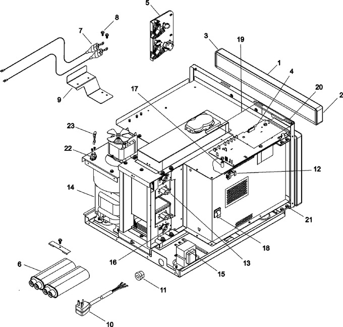 Diagram for HDC21RB (BOM: P1323019M)