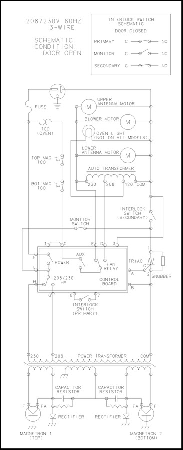 Diagram for HDC21RB (BOM: P1323019M)