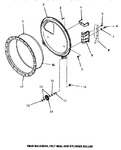 Diagram for 15 - Rear Blkhd, Felt Seal & Cylinder Roller
