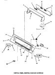 Diagram for 04 - Control Panel, Control Hood & Controls