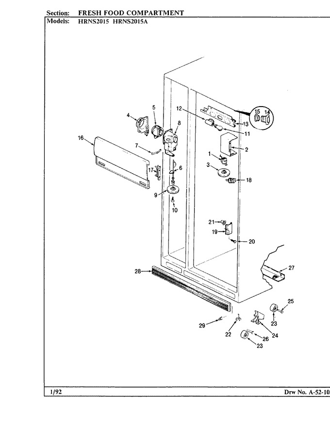 Diagram for HRNS2015A (BOM: BP04C)