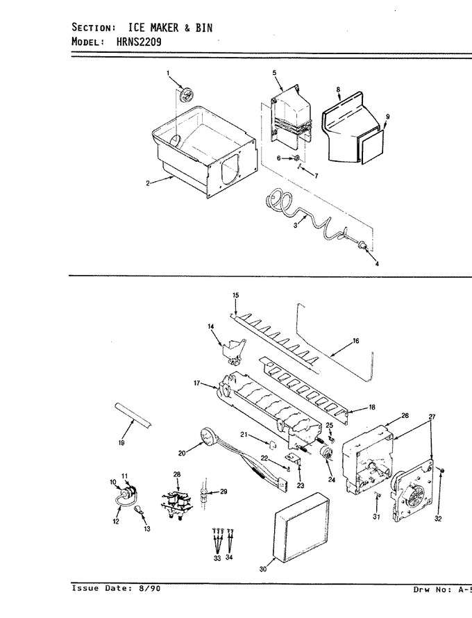 Diagram for HRNS2209A (BOM: AP31A)