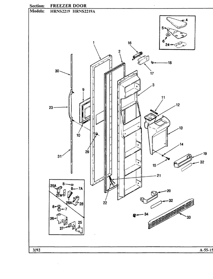 Diagram for HRNS2219A (BOM: BP32A)
