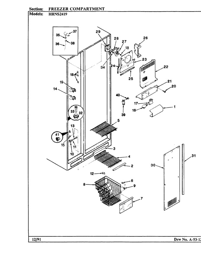 Diagram for HRNS2419 (BOM: BP88B)