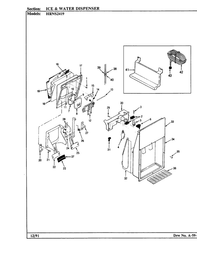 Diagram for HRNS2419 (BOM: BP88B)