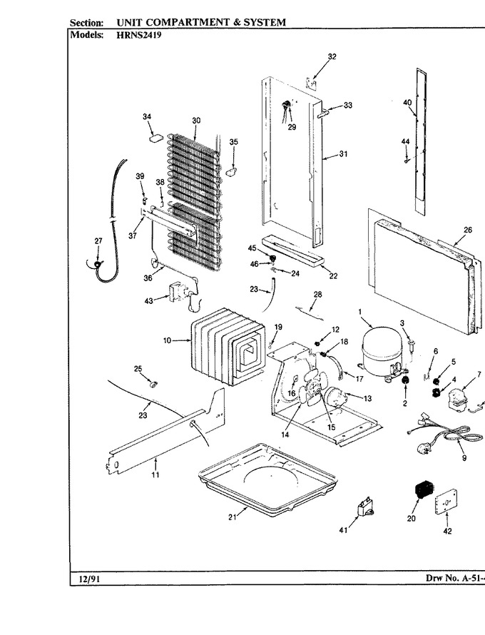 Diagram for HRNS2419 (BOM: BP88A)