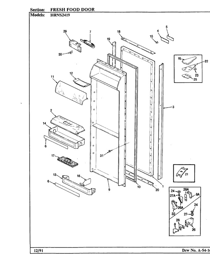 Diagram for HRNS2419A (BOM: BP88A)