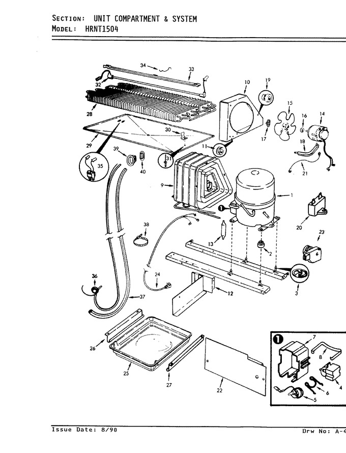 Diagram for HRNT1504 (BOM: AF09A)