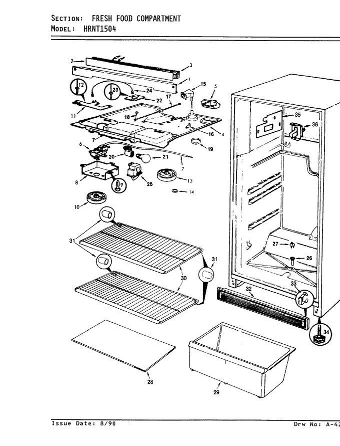 Diagram for HRNT1504A (BOM: AF09A)