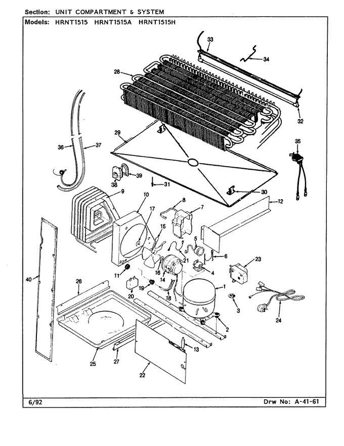 Diagram for HRNT1515 (BOM: BF09E)