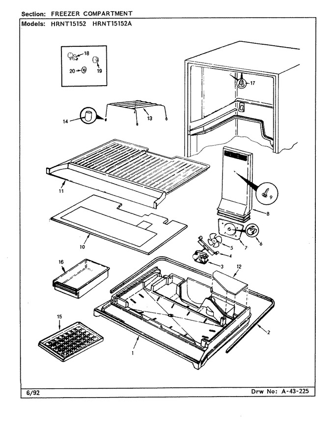 Diagram for HRNT15152A (BOM: CF18A)