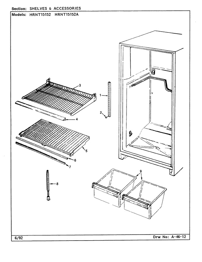 Diagram for HRNT15152A (BOM: CF18A)