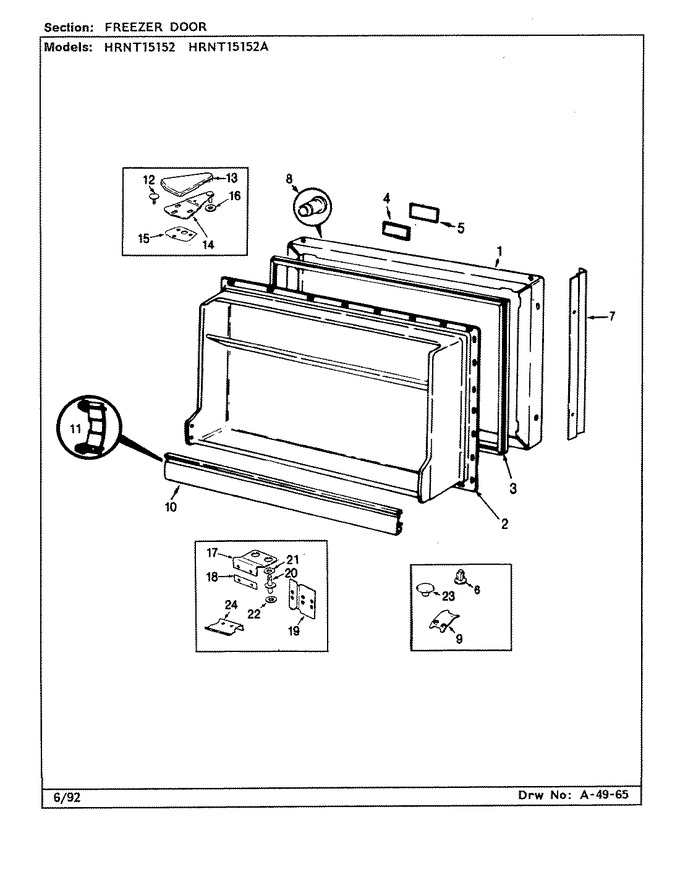 Diagram for HRNT15152A (BOM: CF18A)