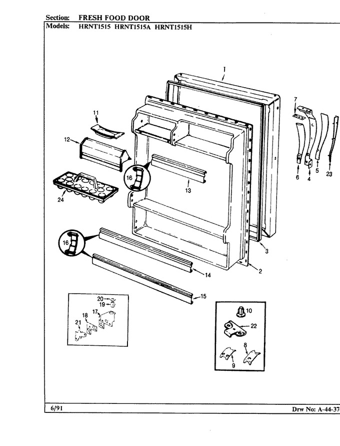 Diagram for HRNT1515A (BOM: BF10A)