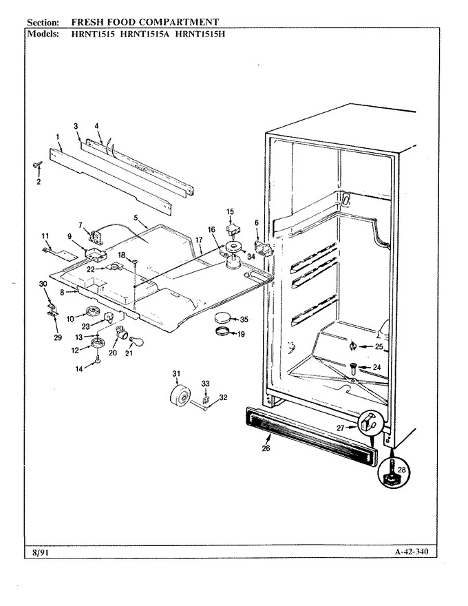 Diagram for HRNT1515A (BOM: BF10C)