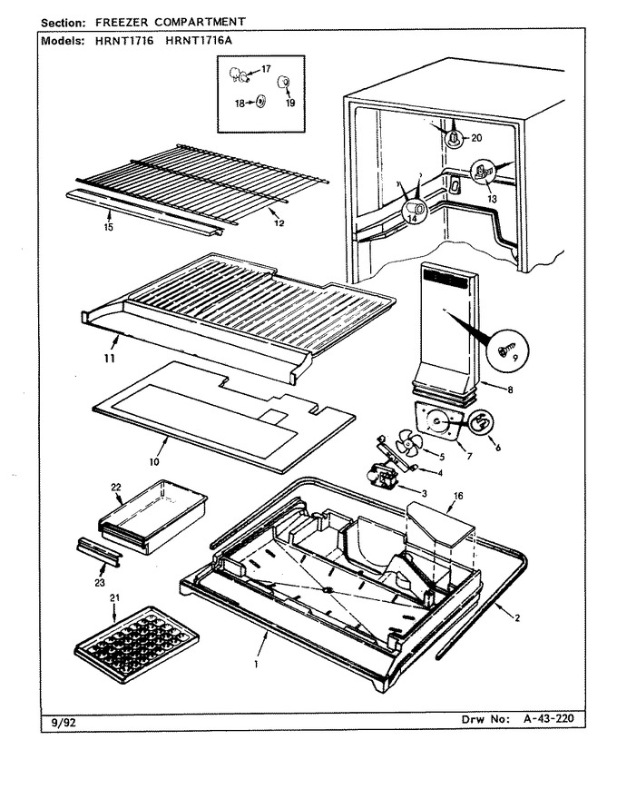 Diagram for HRNT1716A (BOM: BF33D)