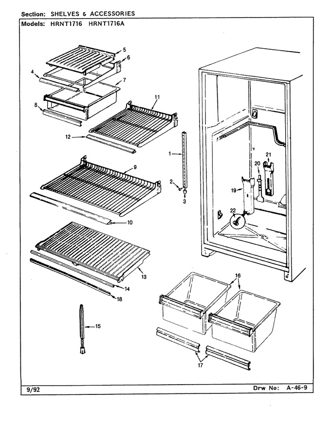 Diagram for HRNT1716A (BOM: BF33D)