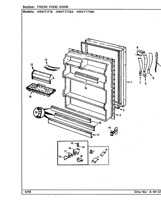 Diagram for HRNT1716A (BOM: BF33A)