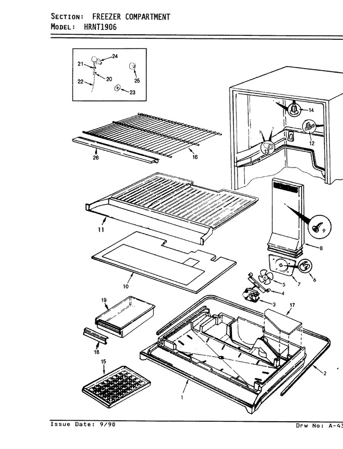 Diagram for HRNT1906A (BOM: AF53A)