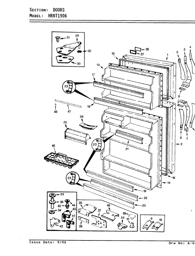 Diagram for HRNT1906A (BOM: AF53A)