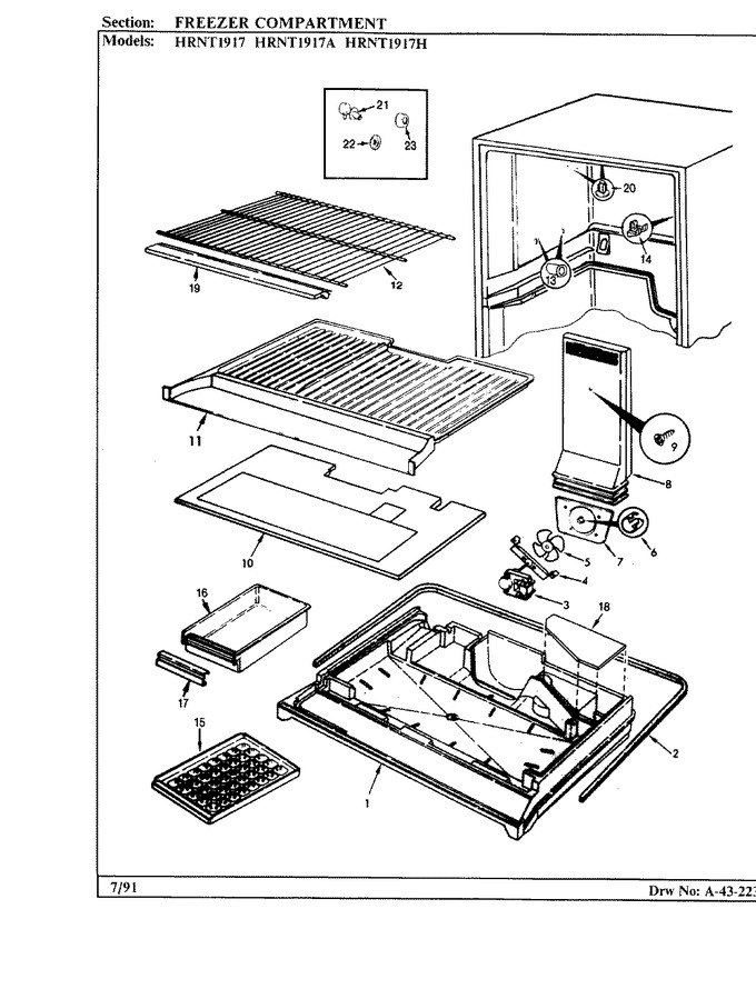 Diagram for HRNT1917 (BOM: BF53A)