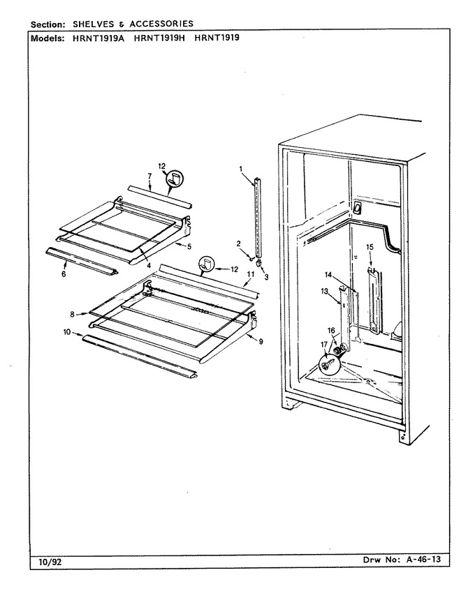 Diagram for HRNT1919A (BOM: CL55A)