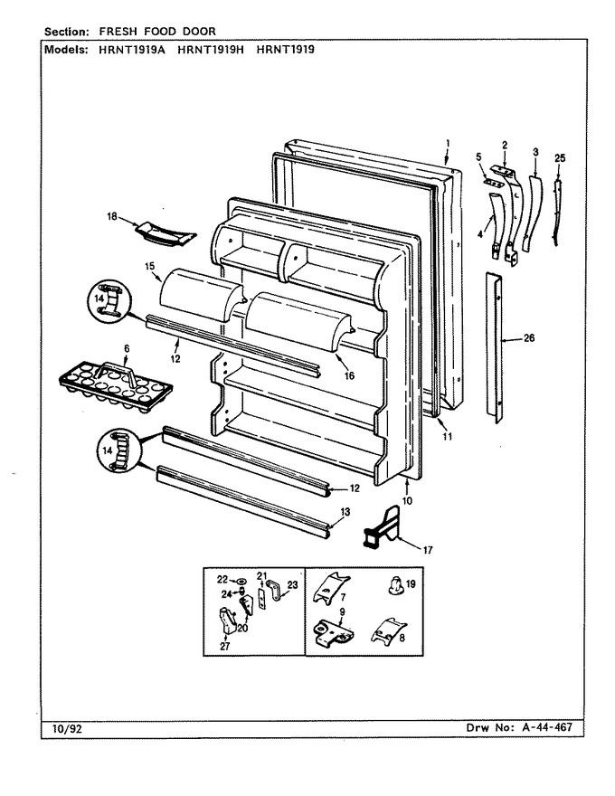 Diagram for HRNT1919A (BOM: CL55A)