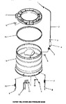 Diagram for 15 - Outer Tub, Cover & Pressure Hose
