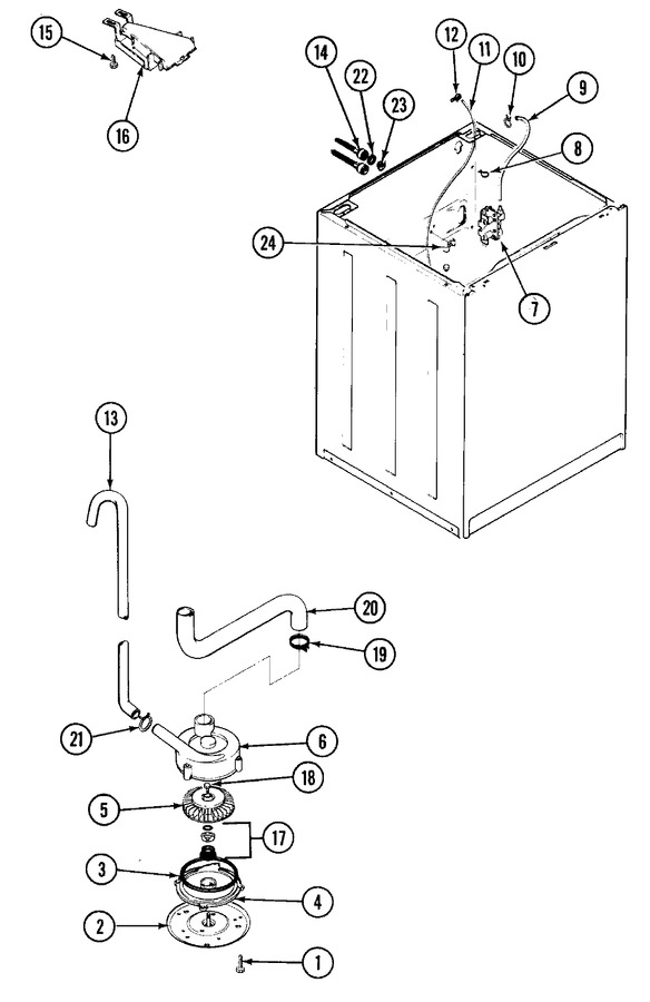 Diagram for HWA2000W