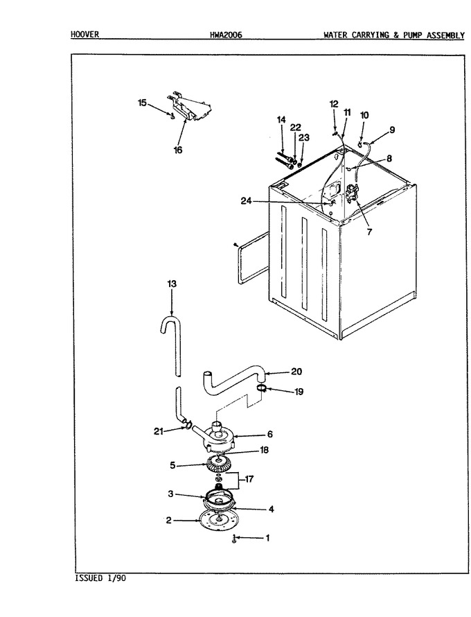 Diagram for HWA2006W
