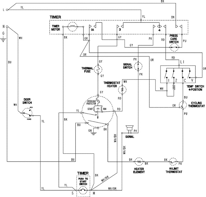 Diagram for HYE2205AGW
